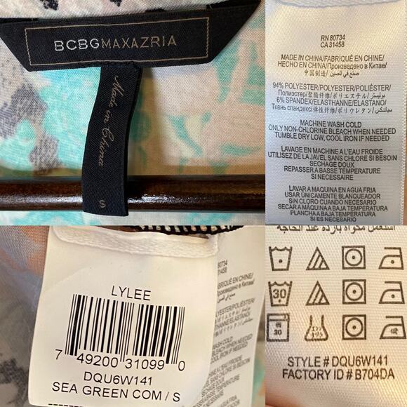 BCBGMaxAzria Lylee Wrap Dress - Picture 5 of 5